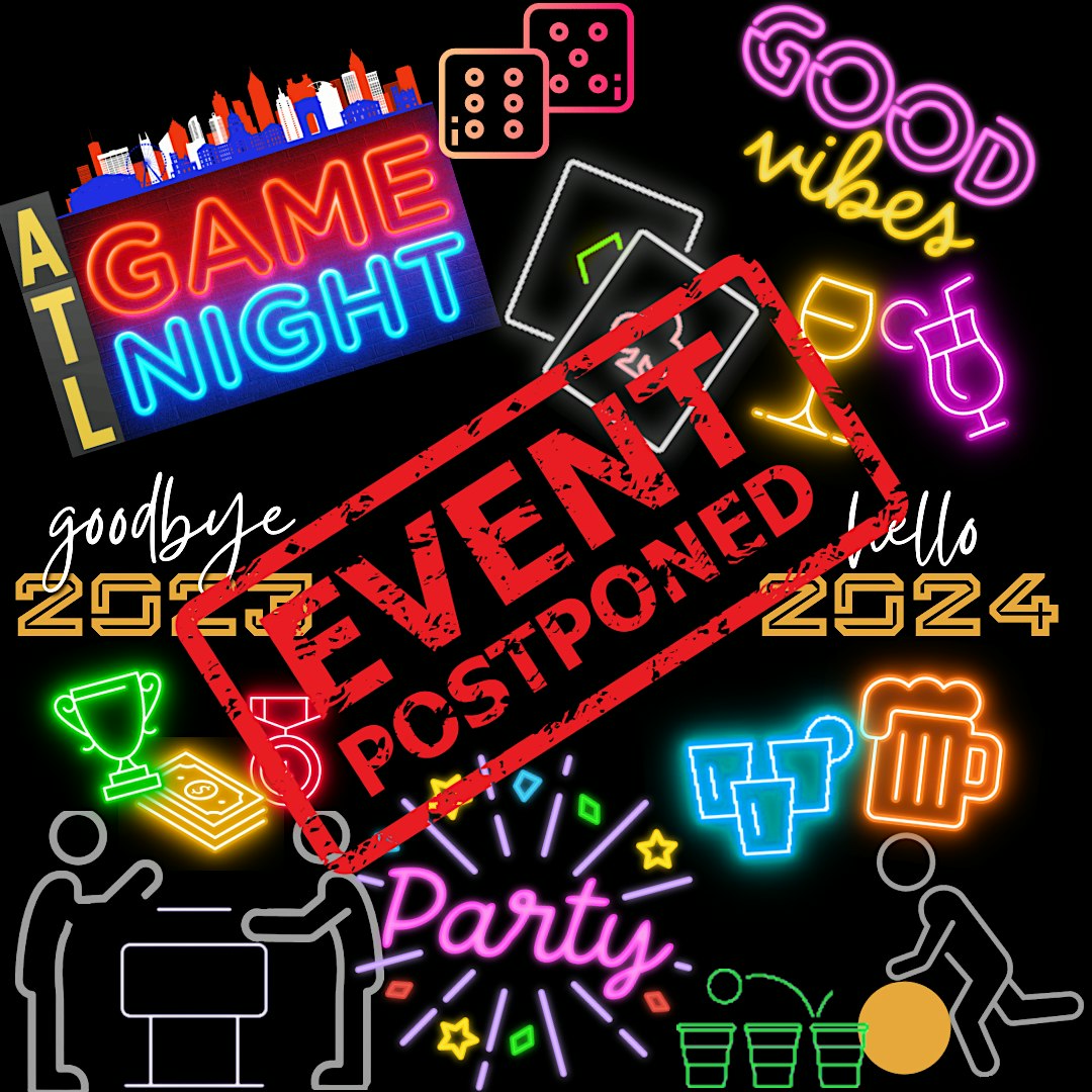 New Years Eve Game Night – Stockbridge, GA