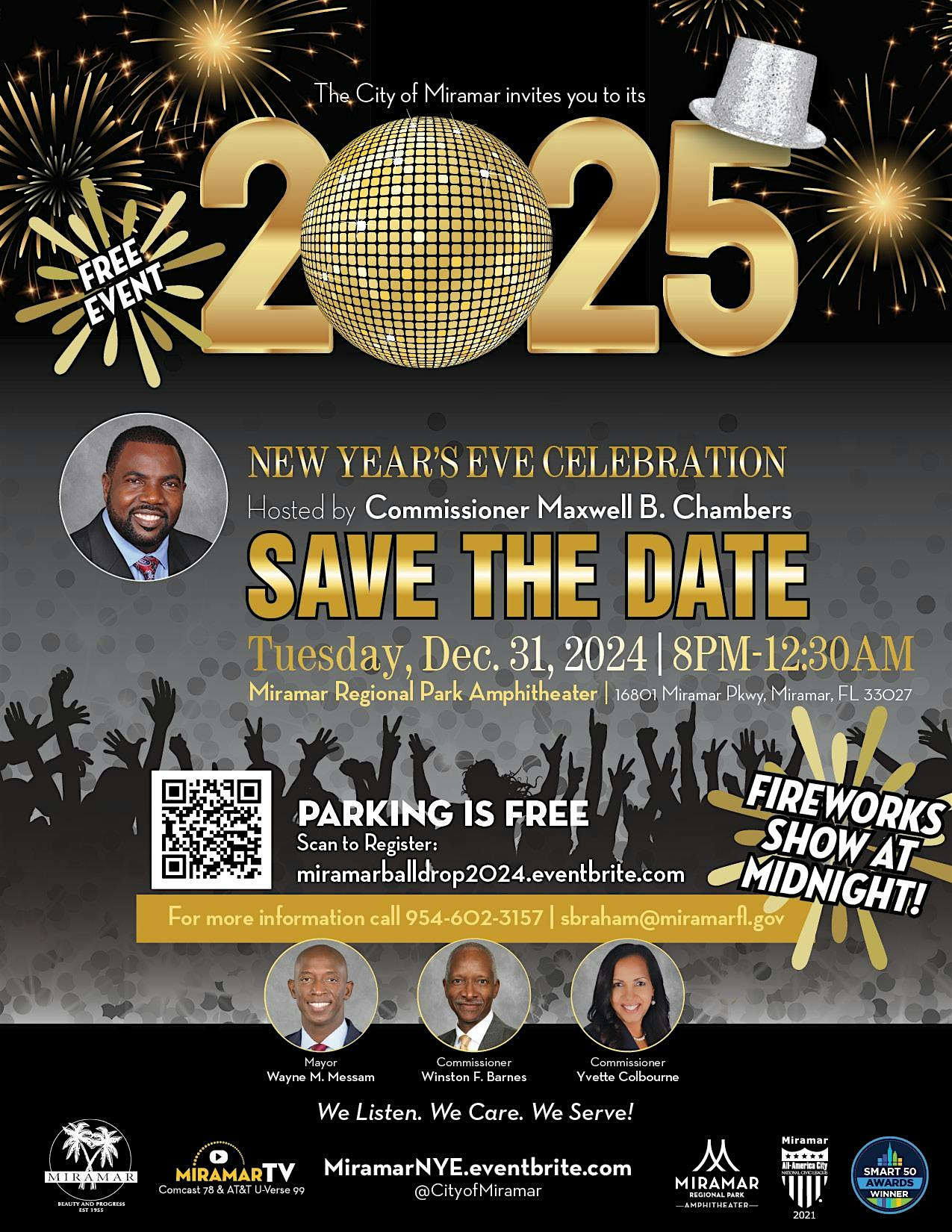 Miramar New Years Eve – Countdown to 2025! – Miramar, FL