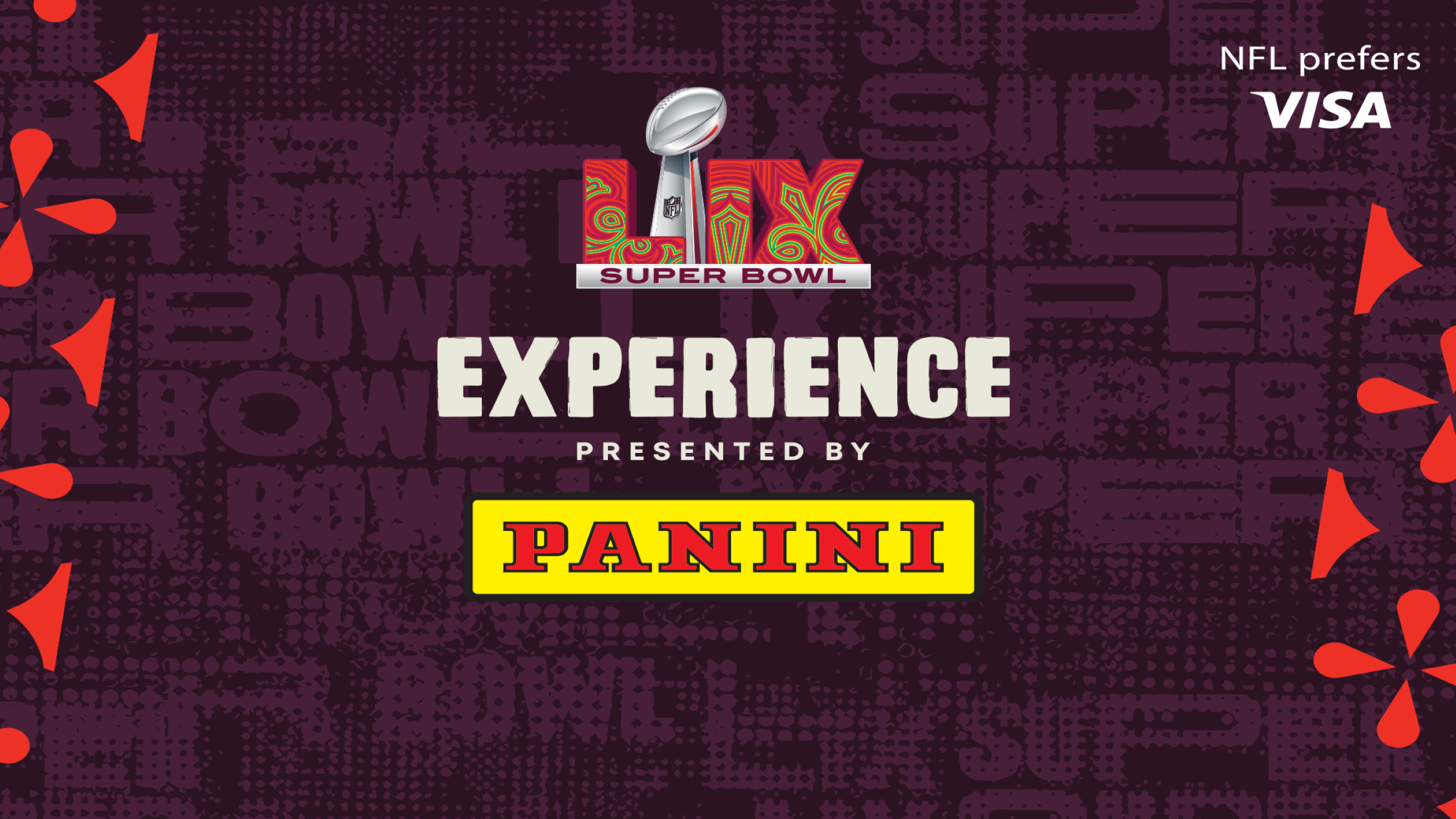 (Fri) Super Bowl Experience Presented by Panini at NOLA Ernest N. Morial Convention Center- New Orleans, LA