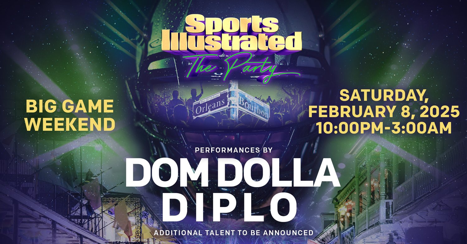 Sports Illustrated Super Bowl Party w/Dom Dolla & Diplo at Mardi Gras World – New Orleans, LA