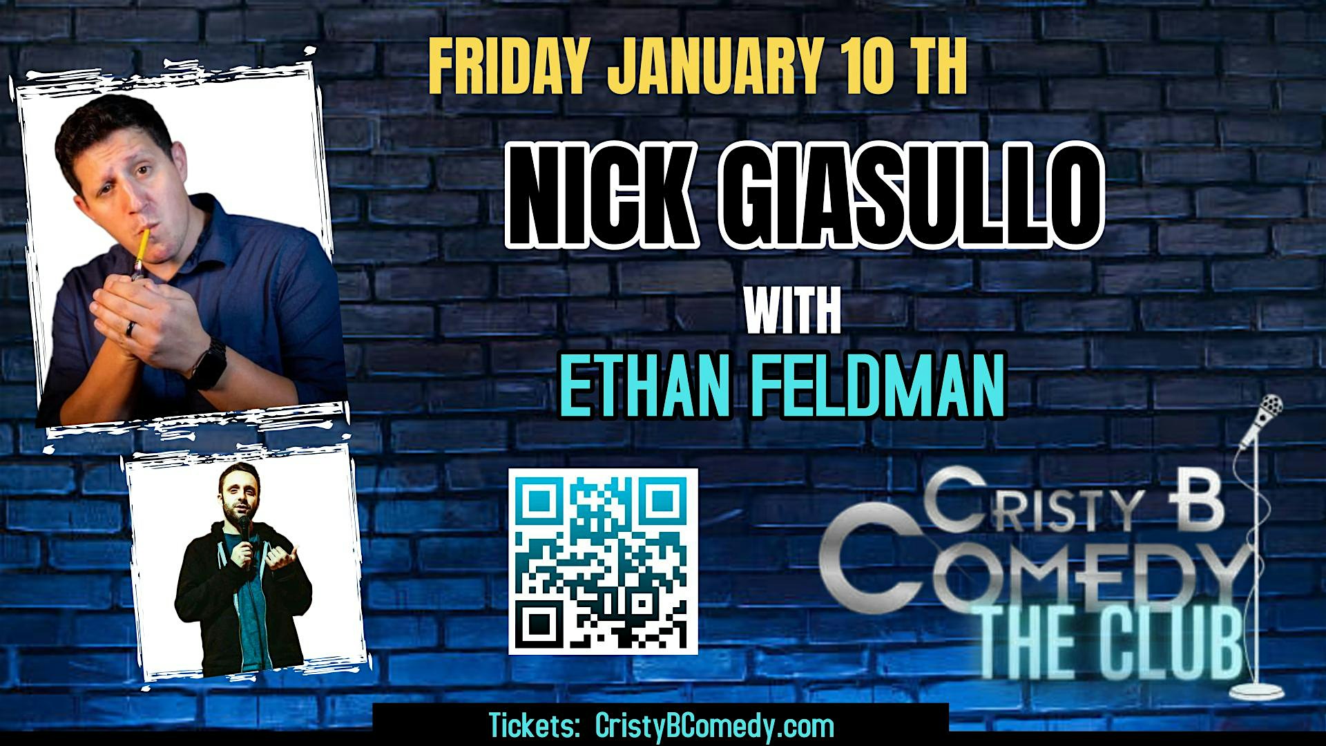 Friday night Comedy with NICK GIASULLO – Palm Coast, FL