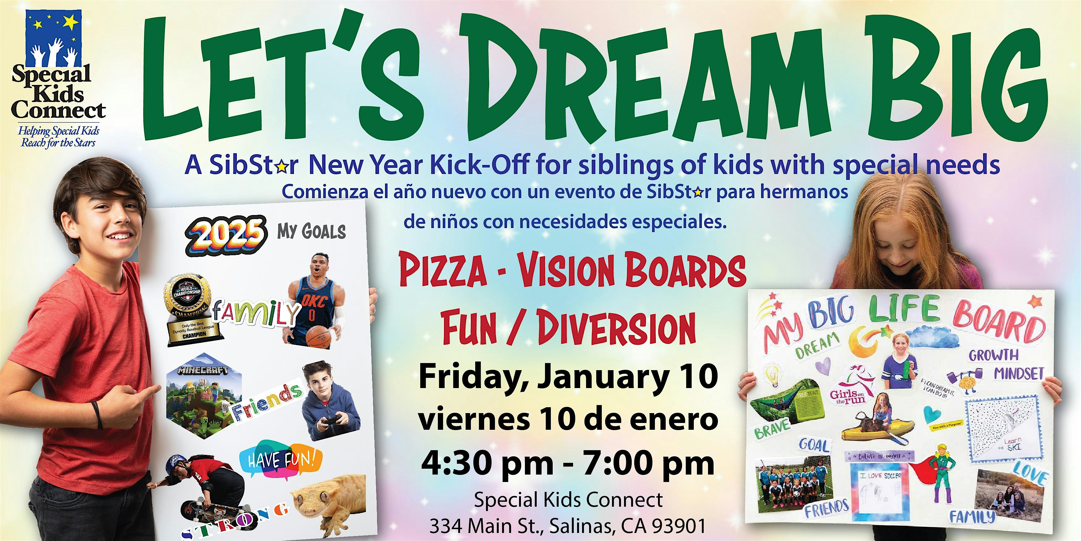 SibStar New Year Kick Off Event! – Salinas, CA