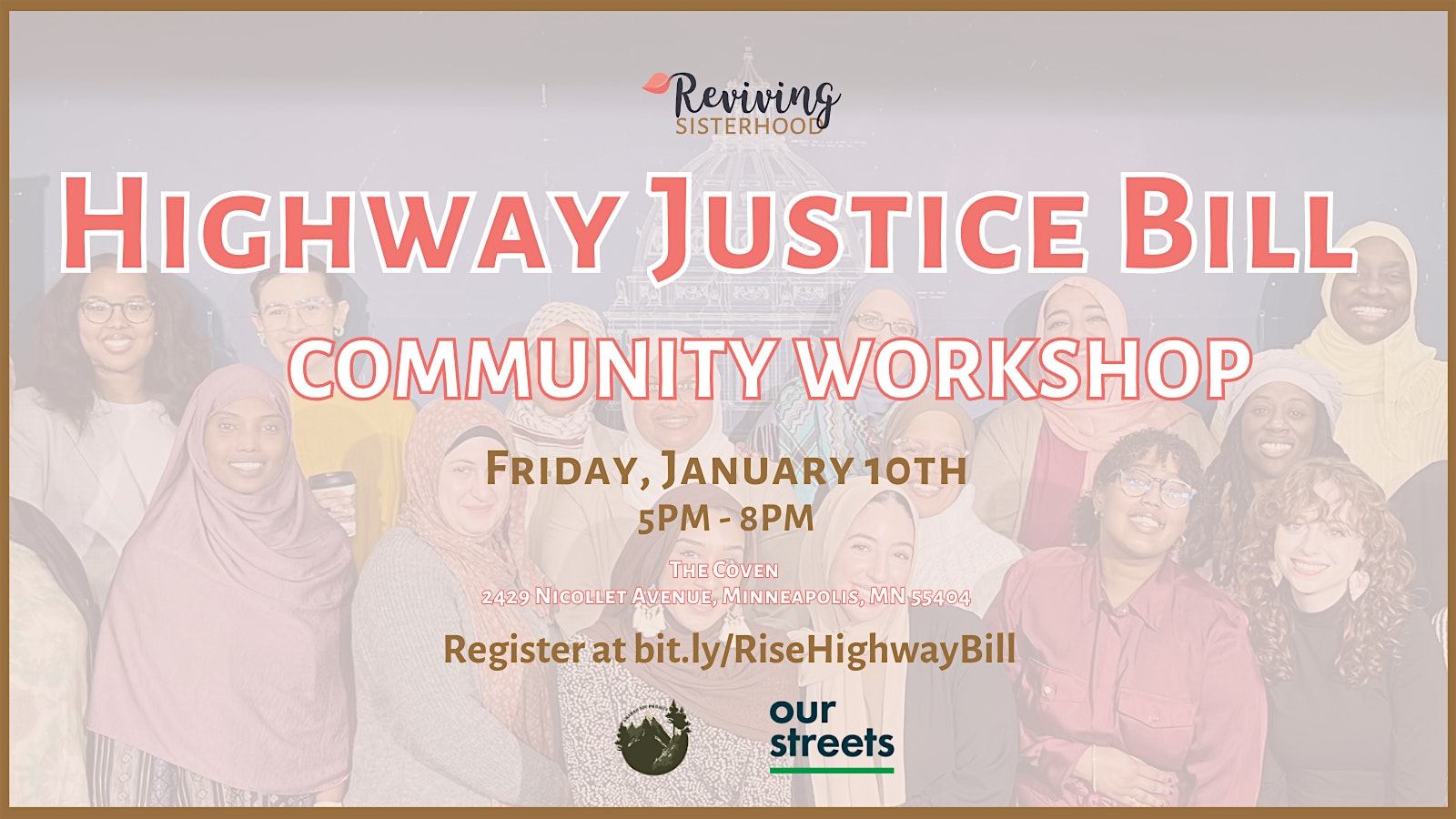 Highway Justice Bill Community Workshop – Minneapolis, MN