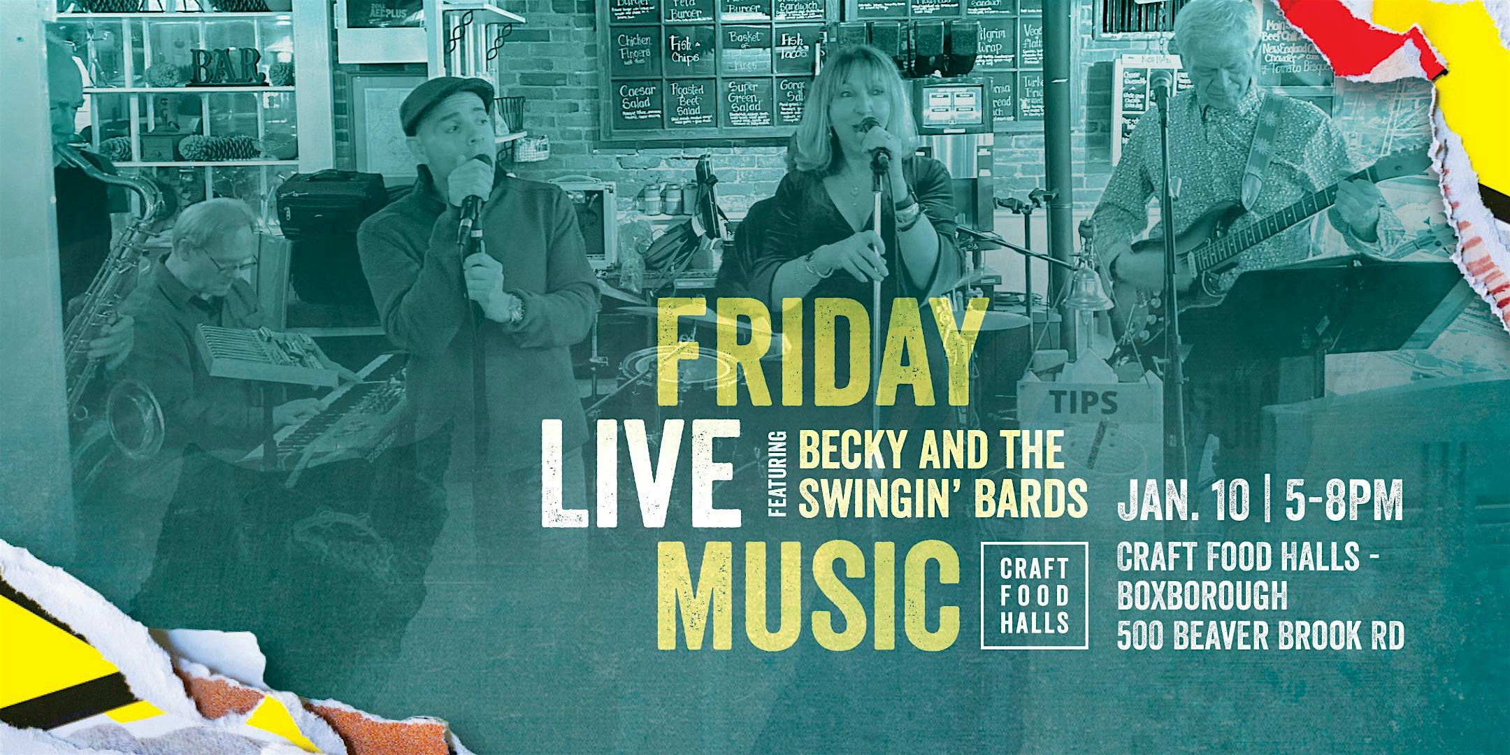 Friday Live Music at CFH Boxborough! – Boxborough, MA