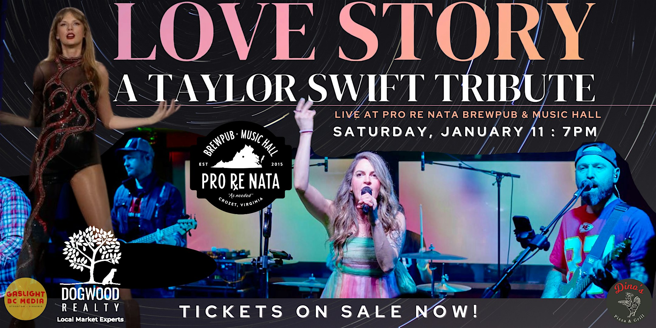 Love Story: A Taylor Swift TRIBUTE @ Pro Re Nata – Crozet, VA