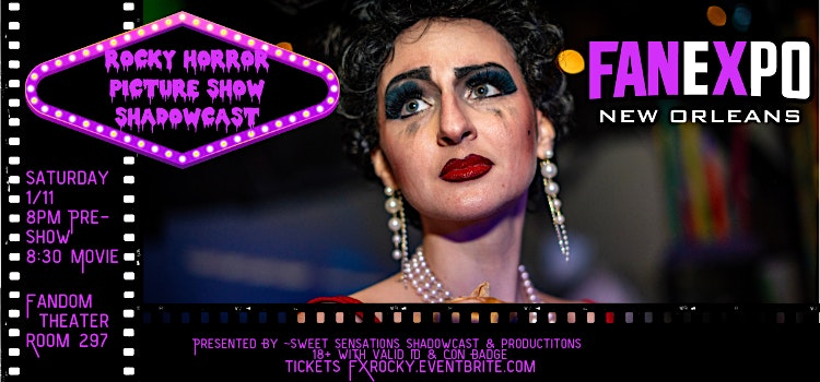 Rocky Horror Shadowcast @ Fan Expo New Orleans by Sweet Sensations – New Orleans, LA