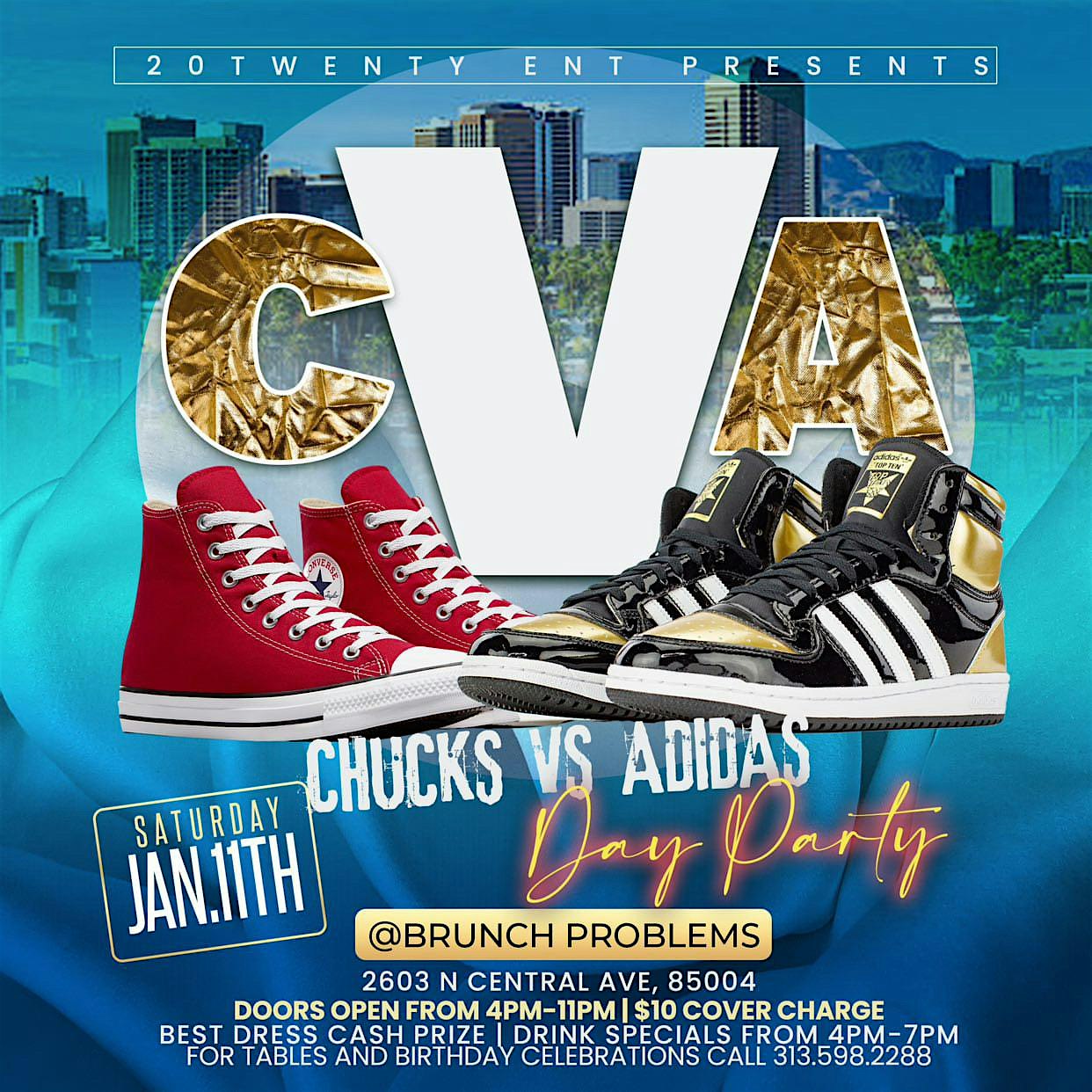 Chucks vs Adidas Day Party – Phoenix, AZ