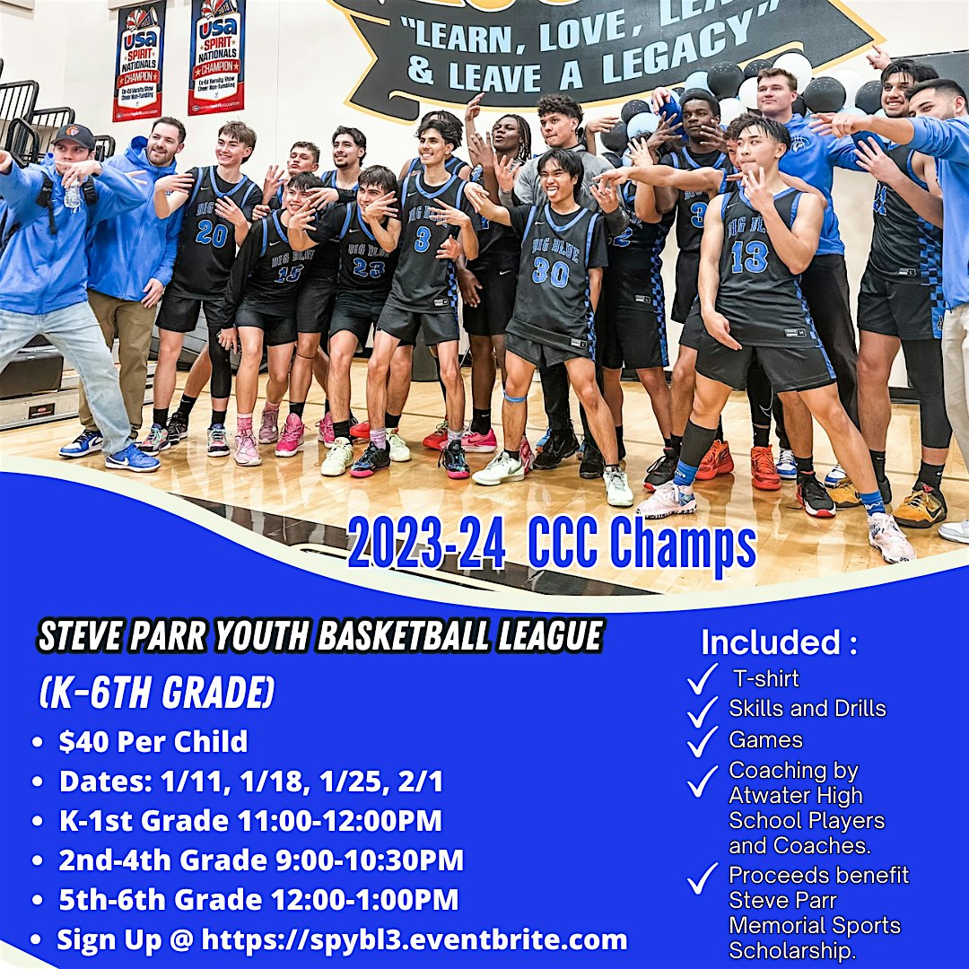 Steve Parr Youth Basketball League – Atwater, CA