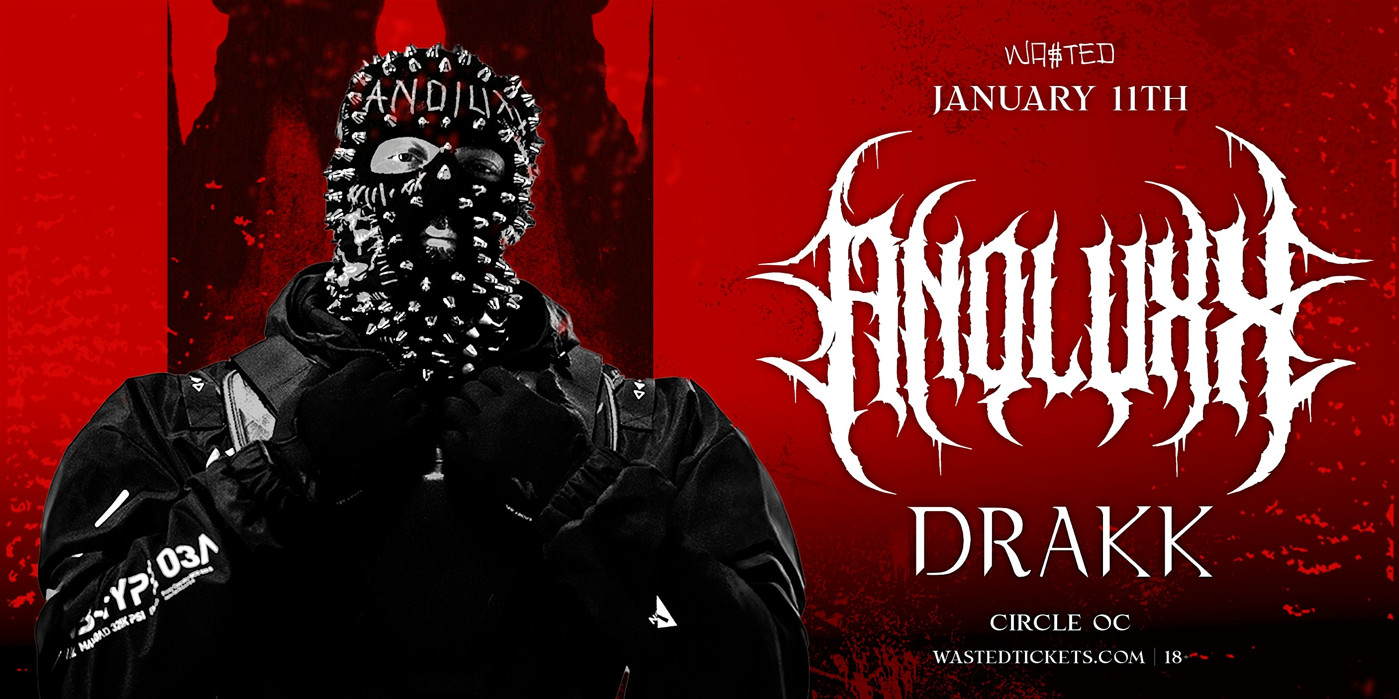 Orange County: ANOLUXX w/ support by DRAKK @ The Circle OC [18+] – Huntington Beach, CA