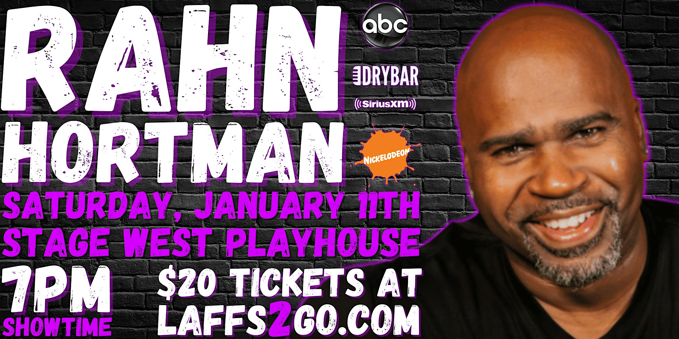 Spring Hill Comedy Night: Rahn Hortman from ABC & Nickelodeon LIVE! – Spring Hill, FL