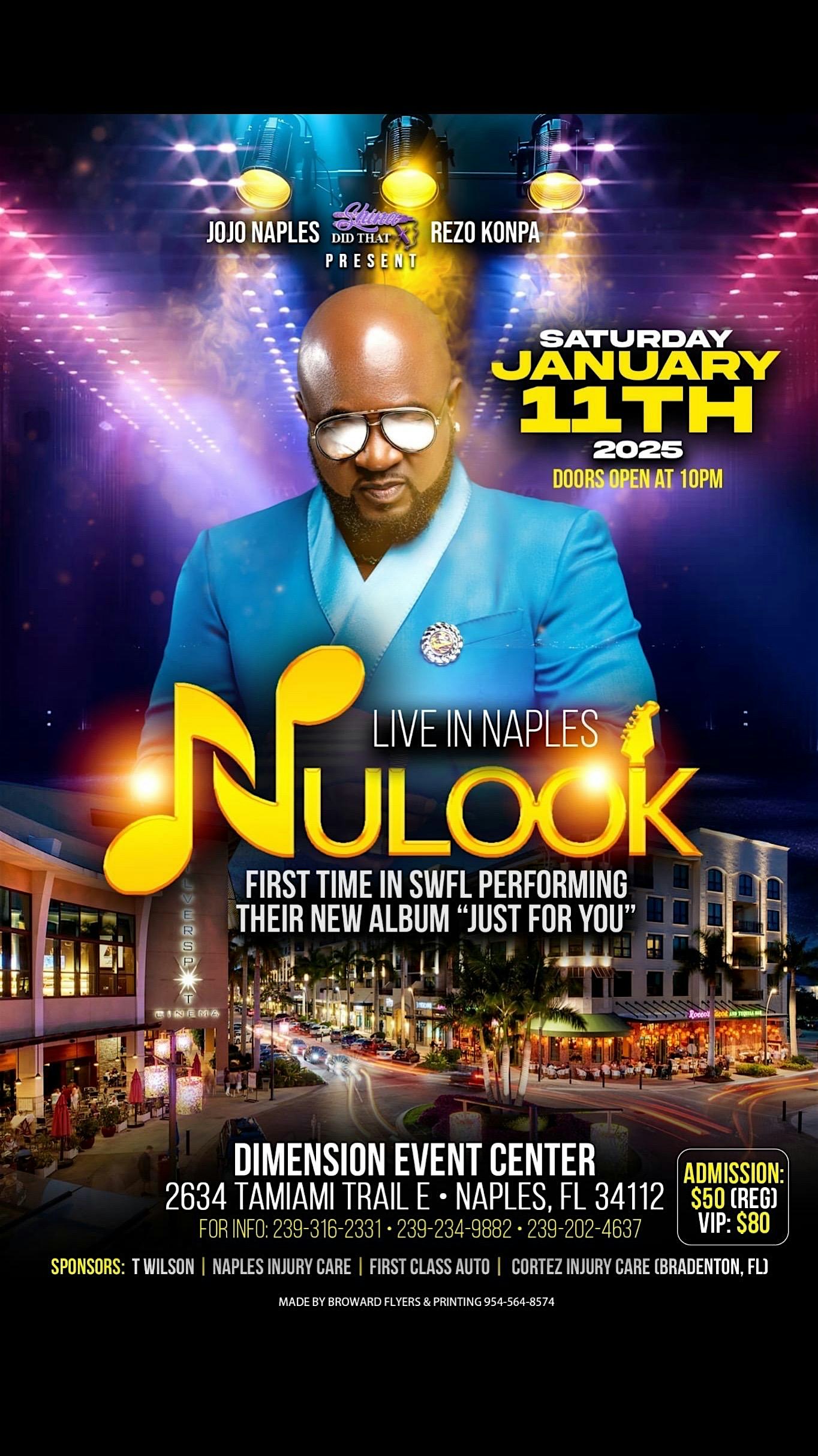 Nulook Performing live – Naples, FL