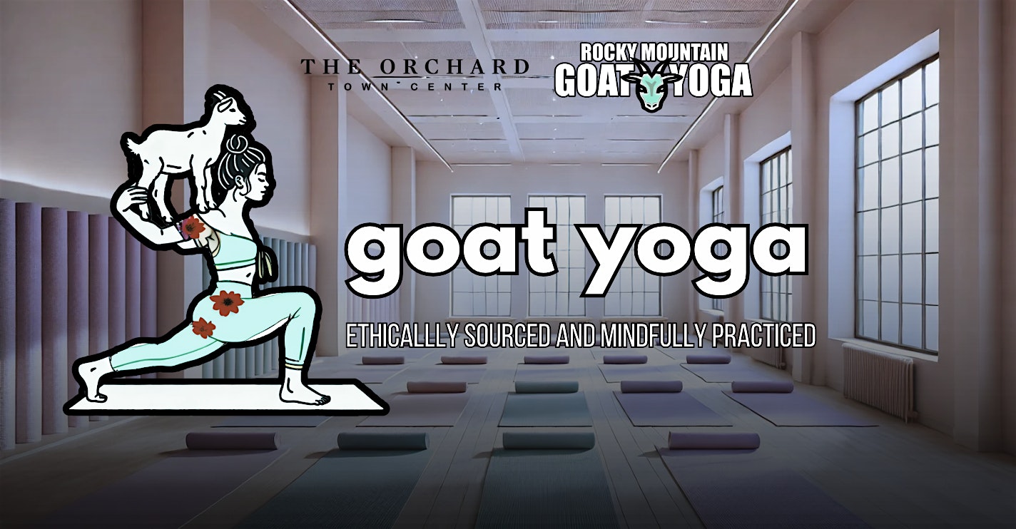 Goat Yoga – January 11th (Orchard Town Center) – Westminster, CO