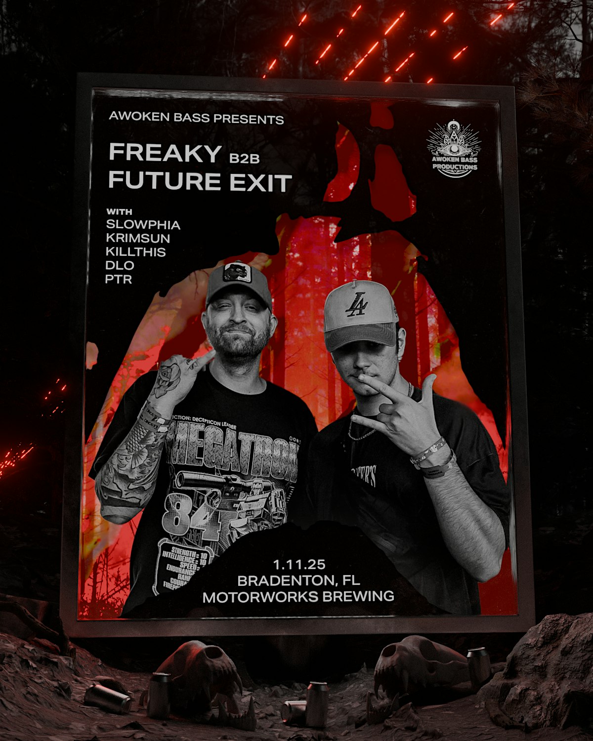 Awoken Bass Presents: Freaky B2B Future Exit – Bradenton, FL