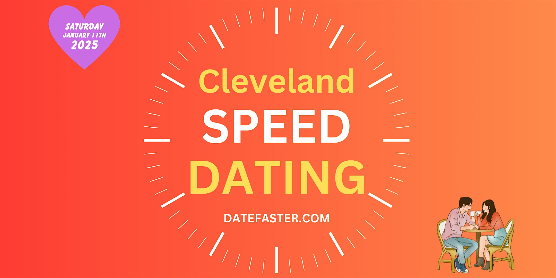 Speed Dating Cleveland Singles 24-39 – Cleveland, OH