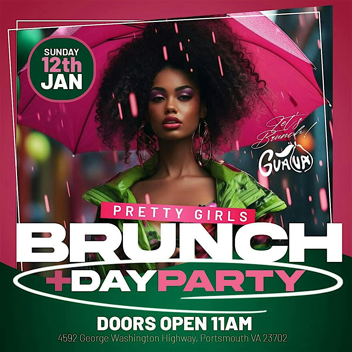 Pretty Girls Brunch – Founders Day Brunch Party – Portsmouth, VA