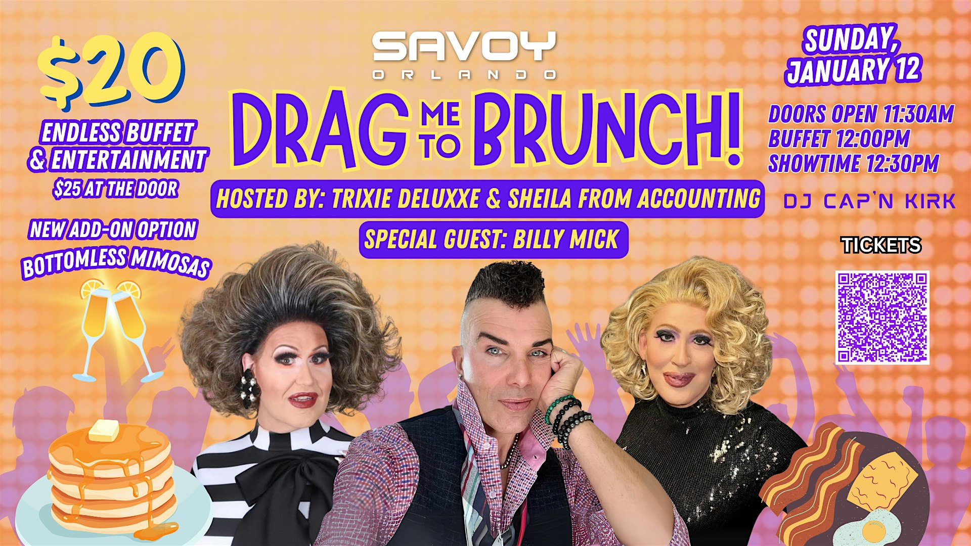 Drag Me to Brunch! Now Only $20! – Orlando, FL