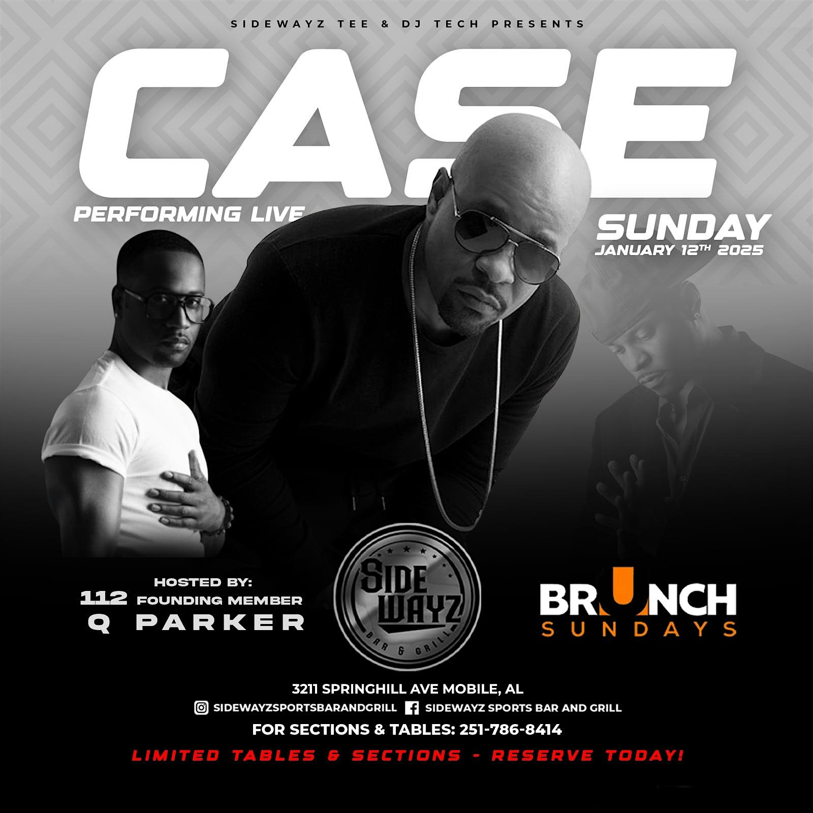 R&B Sunday Brunch with Case – Mobile, AL