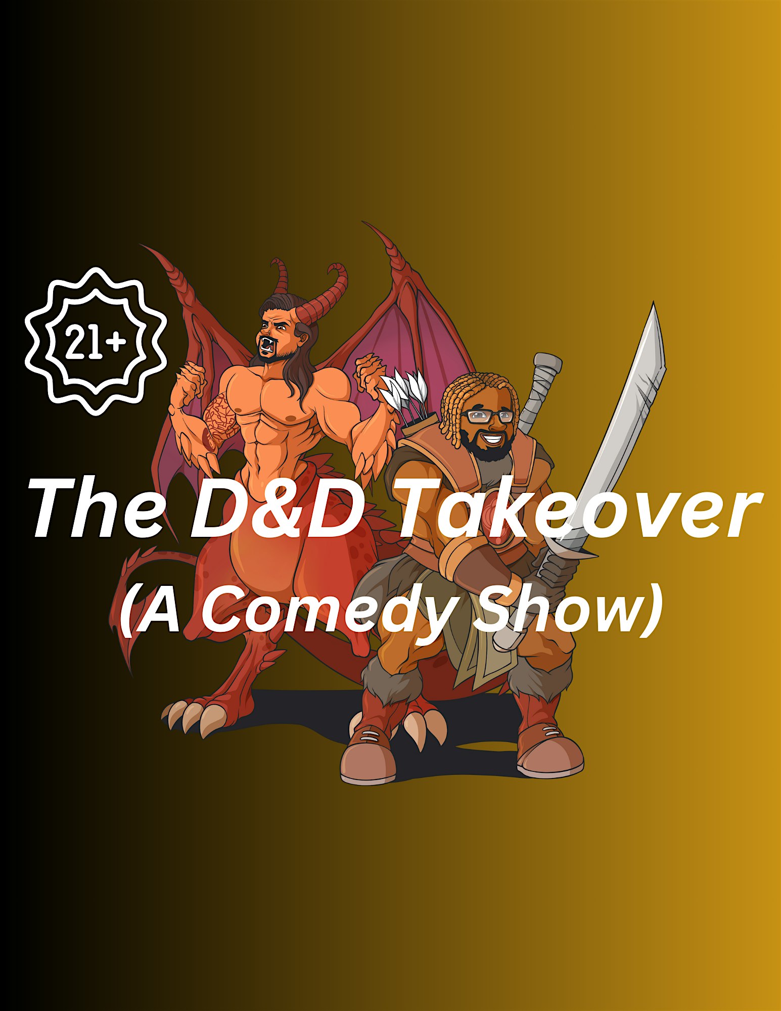 D&D Takeover X Grey Matter Distillery (A Comedy Show) – Atlantic Beach, FL