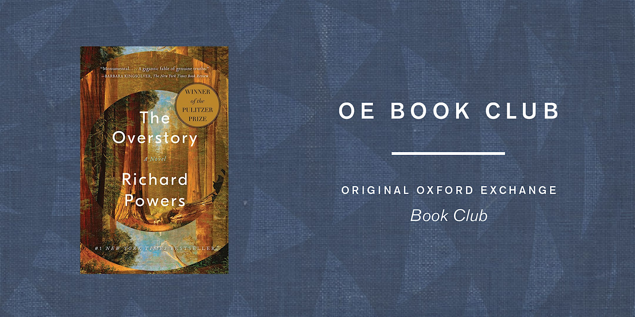 OE Book Club | January| The Overstory – Tampa, FL