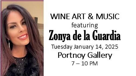 WINE ART & MUSIC at Portnoy Gallery – Las Vegas, NV