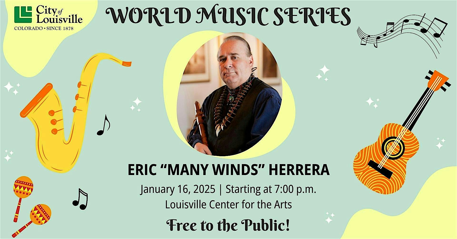 World Music Series – January Concert – Louisville, CO