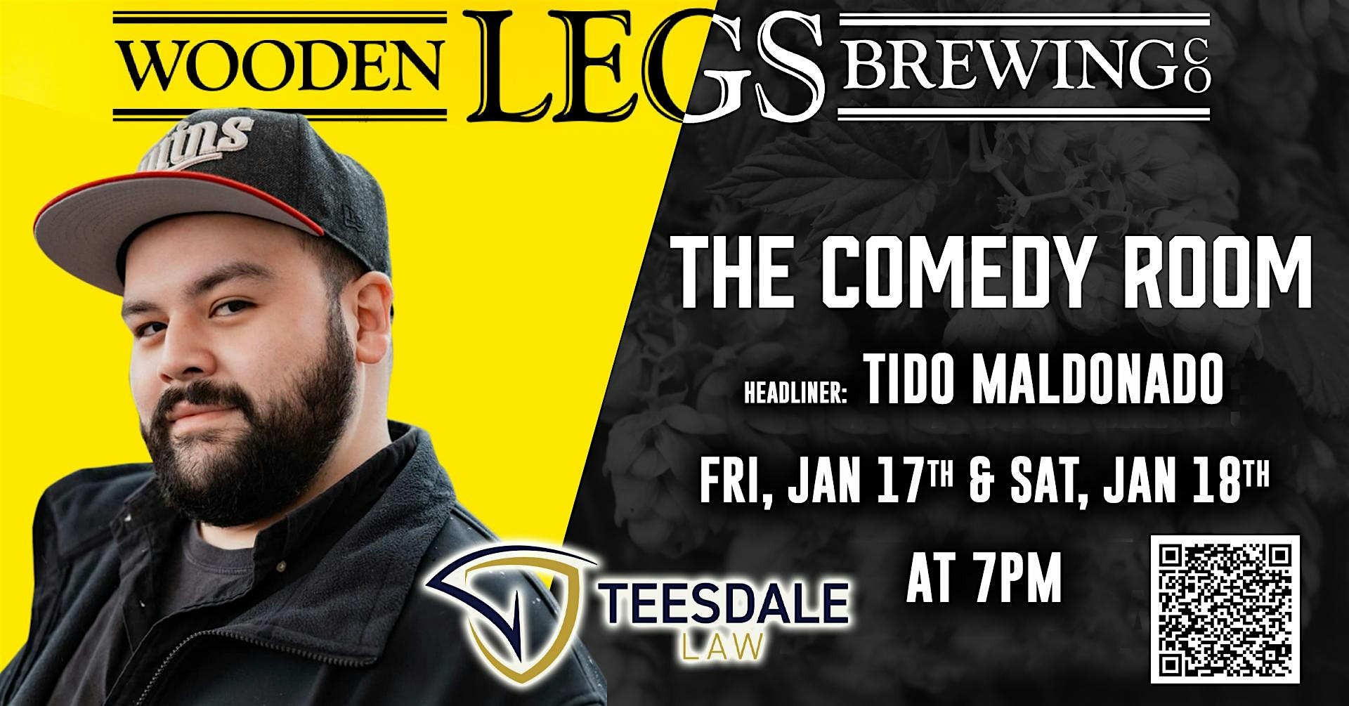 Tido Maldonado LIVE at Wooden Legs Brewing Company (1/17) – Brookings, SD