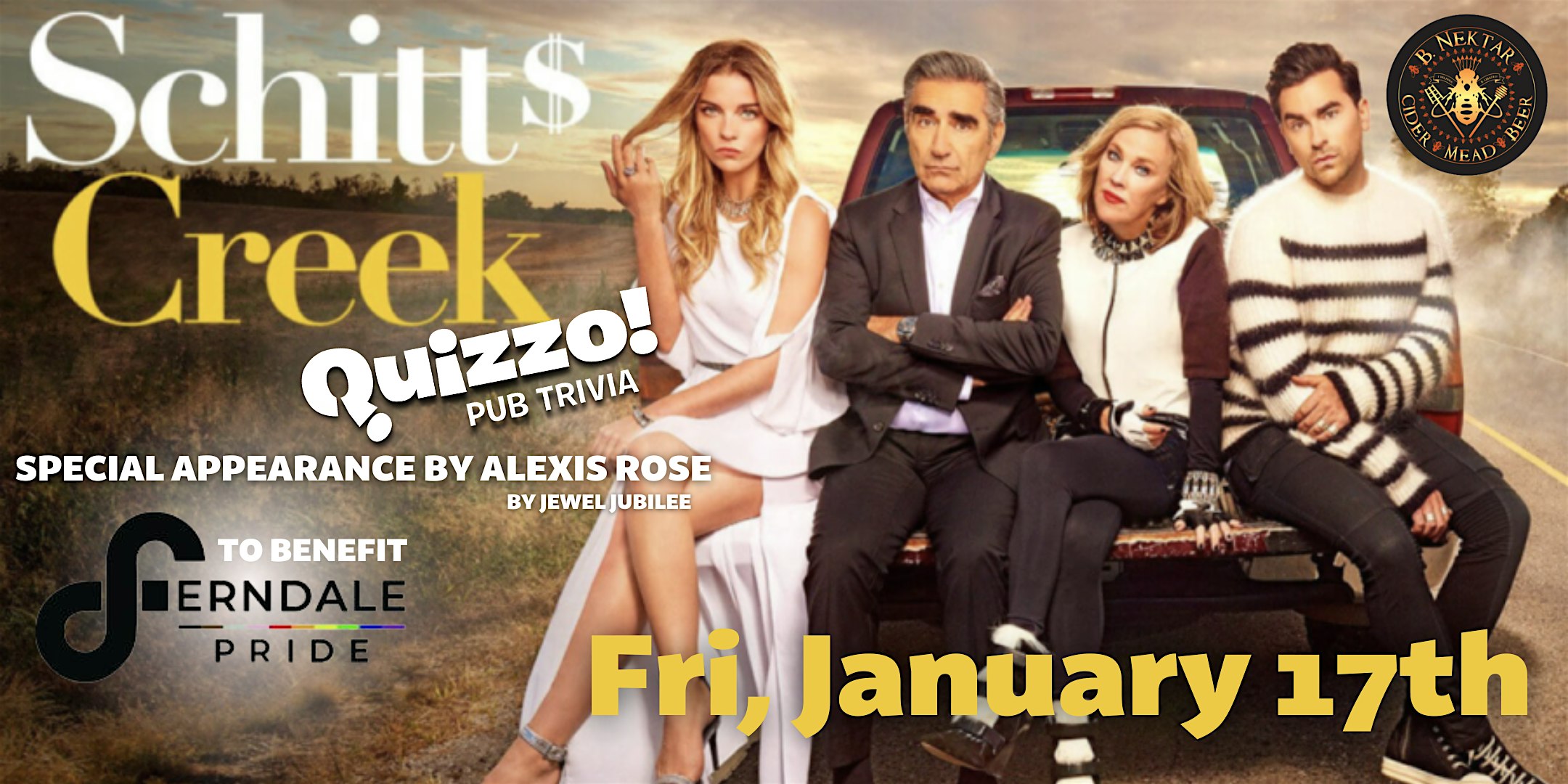 Schitt’s Creek trivia with Special Guest Alexis Rose! – Ferndale, MI