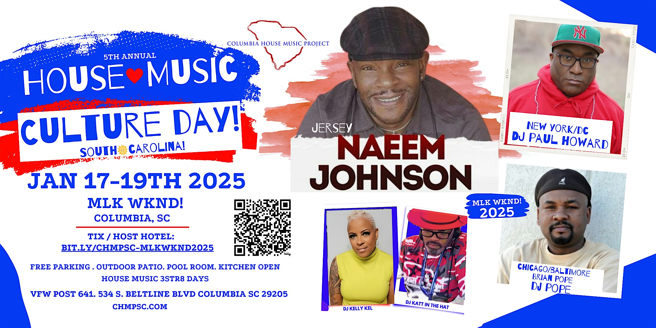 House Music MLK Wknd 2025! – Columbia, SC