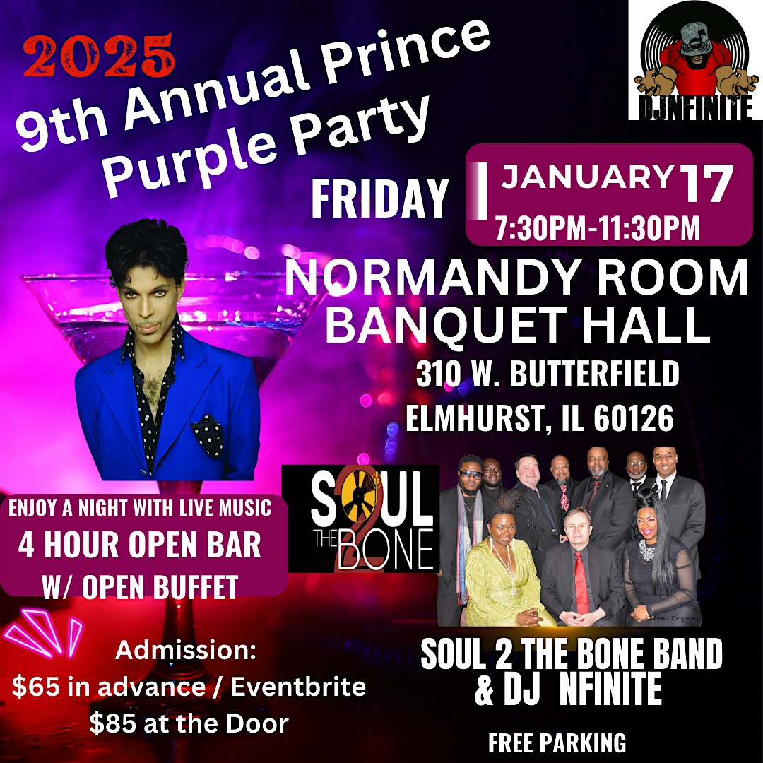 Prince Purple Party 2025 – Elmhurst, IL