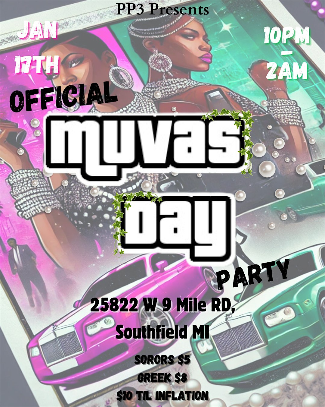 Muvas Day (Official Founders Day Party) – Southfield, MI