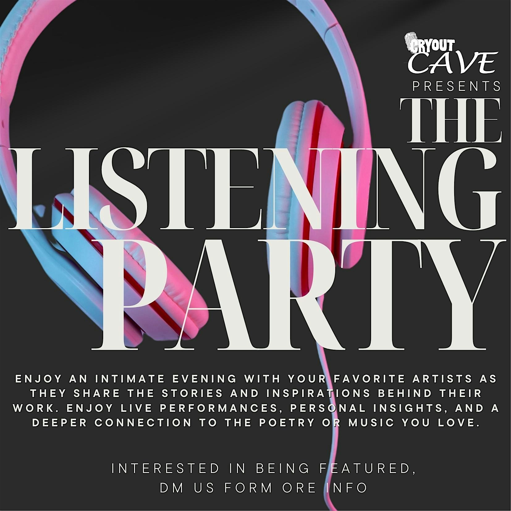 The LISTENING Party – Newark, NJ