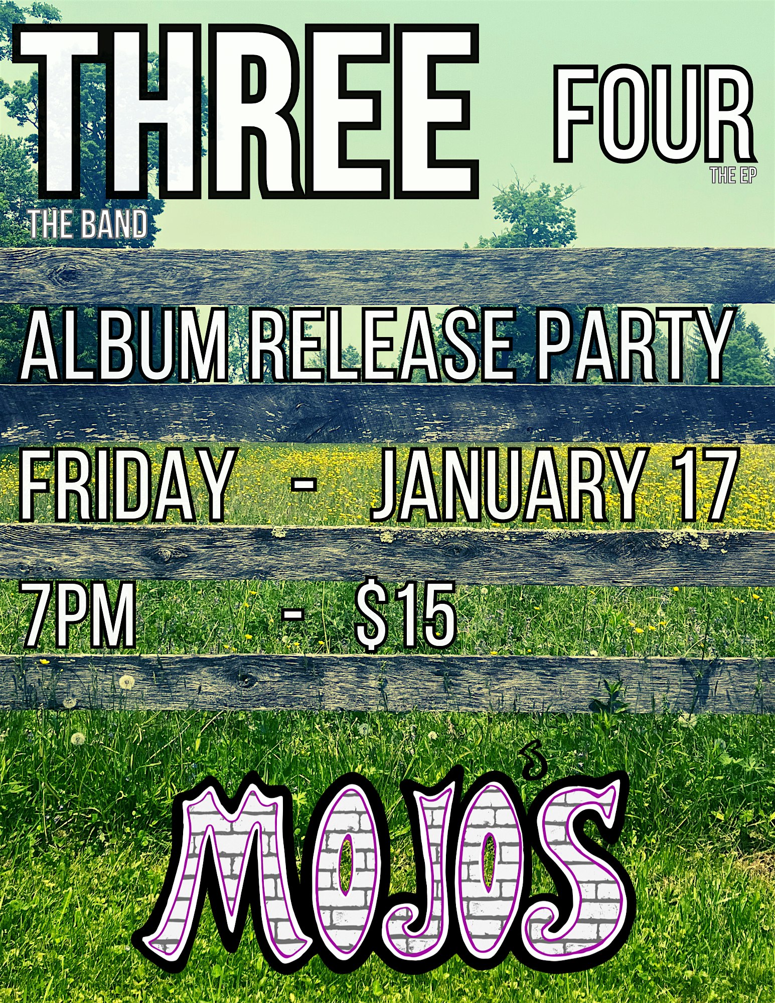 THREE – Album Release Party – Troy, NY