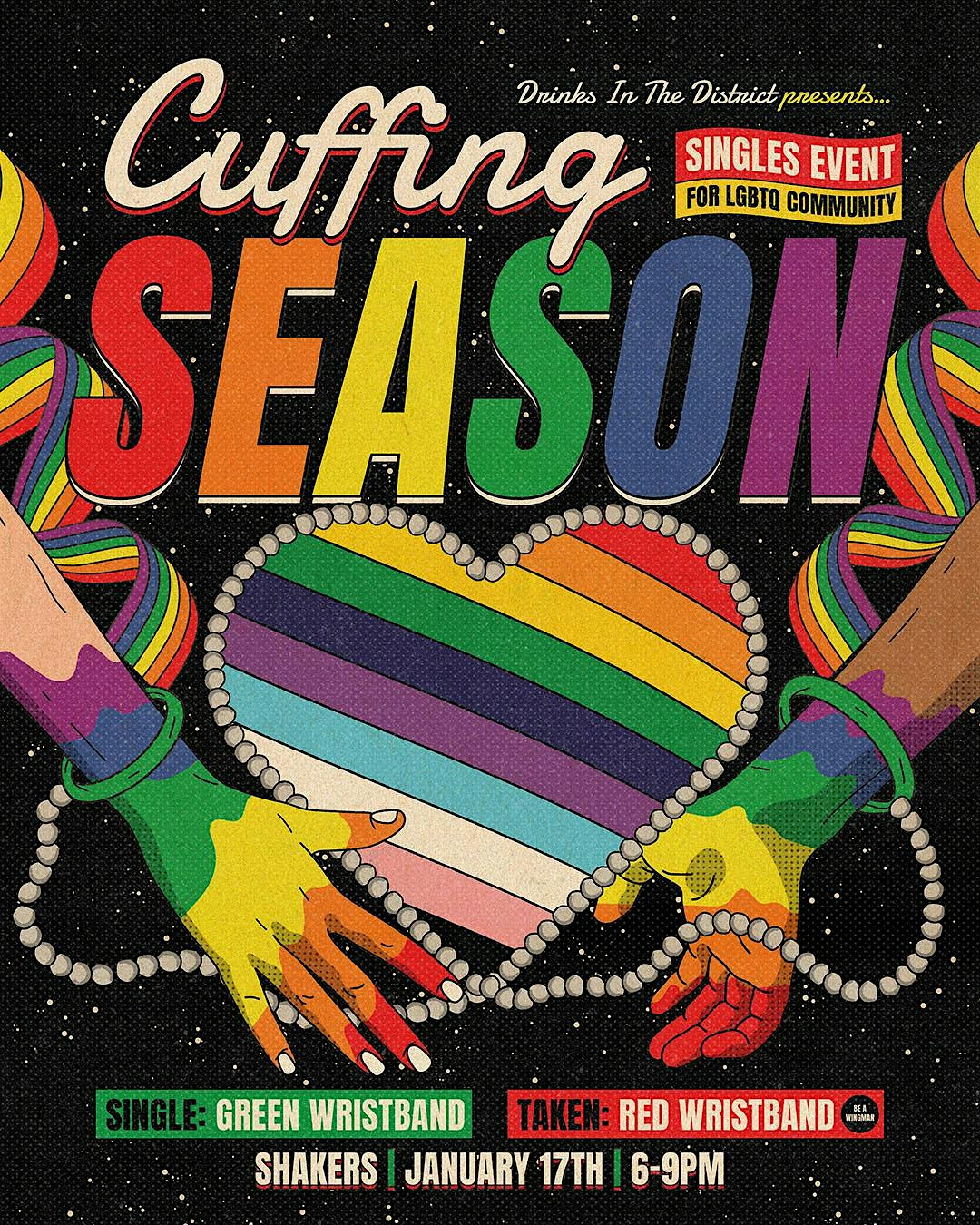 Cuffing Season : DC’s Biggest and Best Singles Event. LGBTQ Edition – Washington, DC