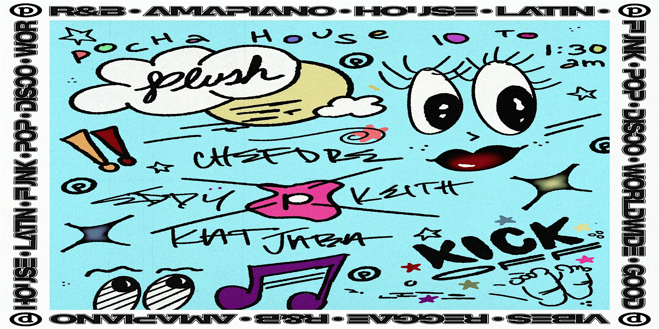 1/17 – PLUSH KICK OFF 2025 @ POCHA HOUSE – Sacramento, CA