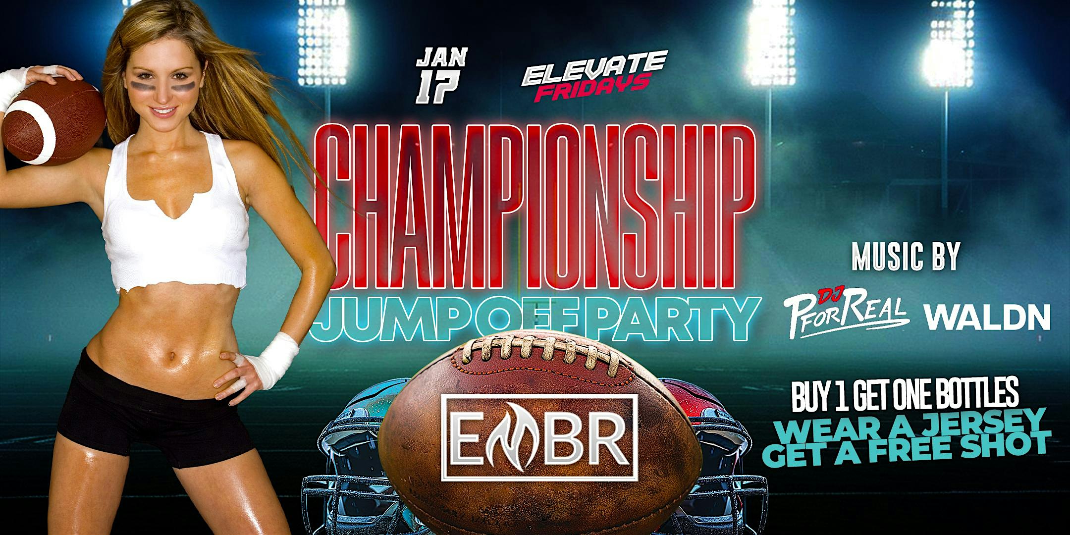 ELEVATE FRIDAYS CHAMPIONSHIP KICK OFF PARTY @EMBR LOUNGE – Atlanta, GA