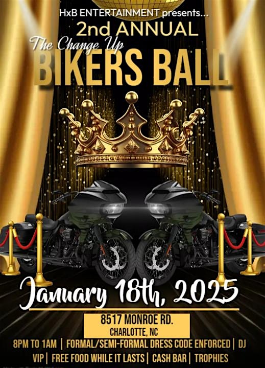 2nd Annual The Change Up Bikers Ball Red Carpet Affair – Charlotte, NC