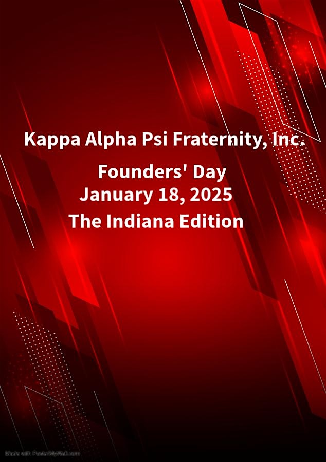 IAC Kappa Alpha Psi Fraternity, Inc. 2025 Founders’ Day – Indianapolis, IN