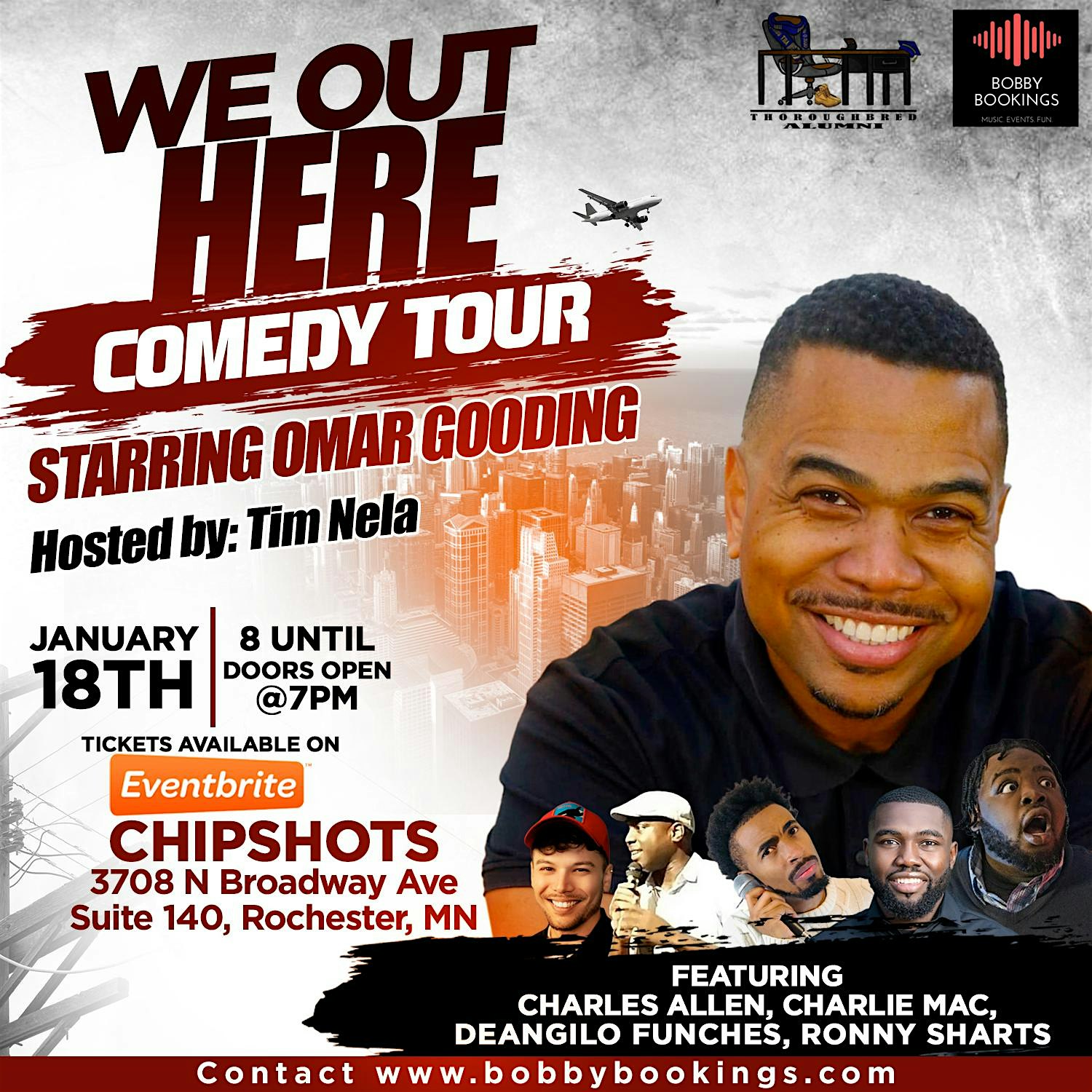 We Out Here Comedy Tour – Rochester, MN