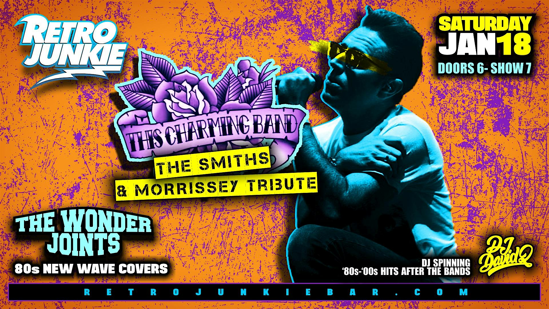 THIS CHARMING BAND (Morrissey/The Smiths Tribute) + THE WONDER JOINTS! – Walnut Creek, CA