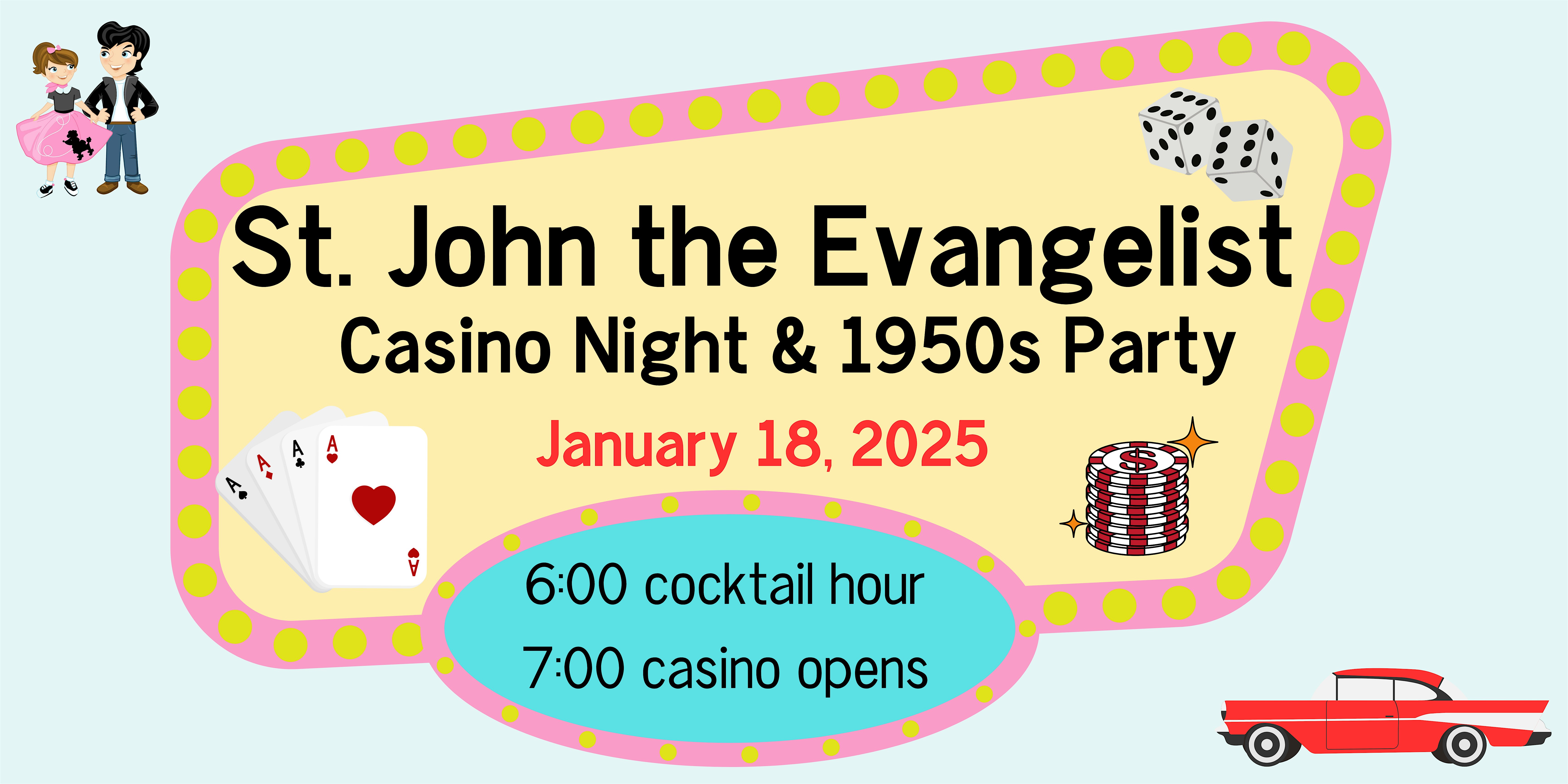 Casino Night & 1950s Party – Naples, FL