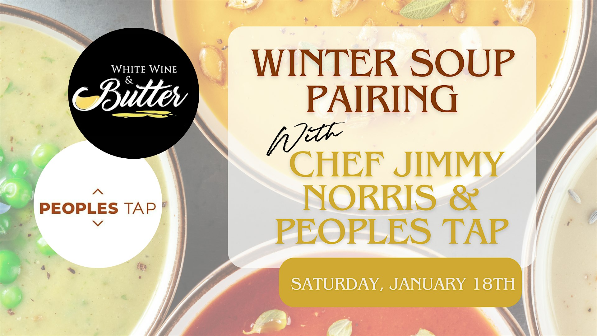 Winter Soup Pairing At Peoples Tap – Greenville, SC