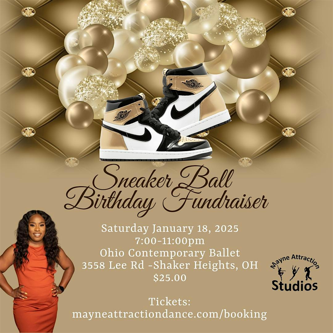 Mayne Attraction Sneaker Ball Birthday Fundraiser – Shaker Heights, OH