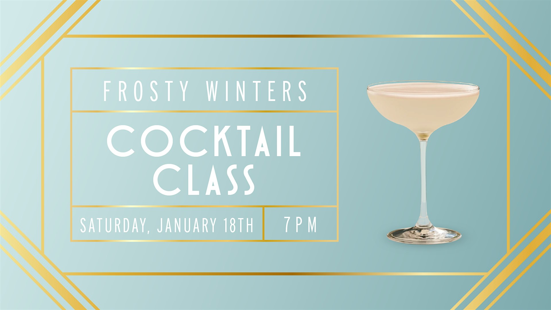 Frosty Winters Cocktail Class – Kalamazoo, MI