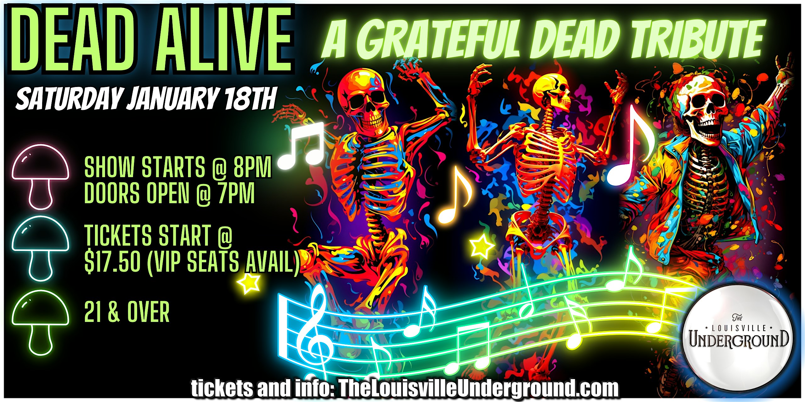 DEAD ALIVE – Louisville, CO