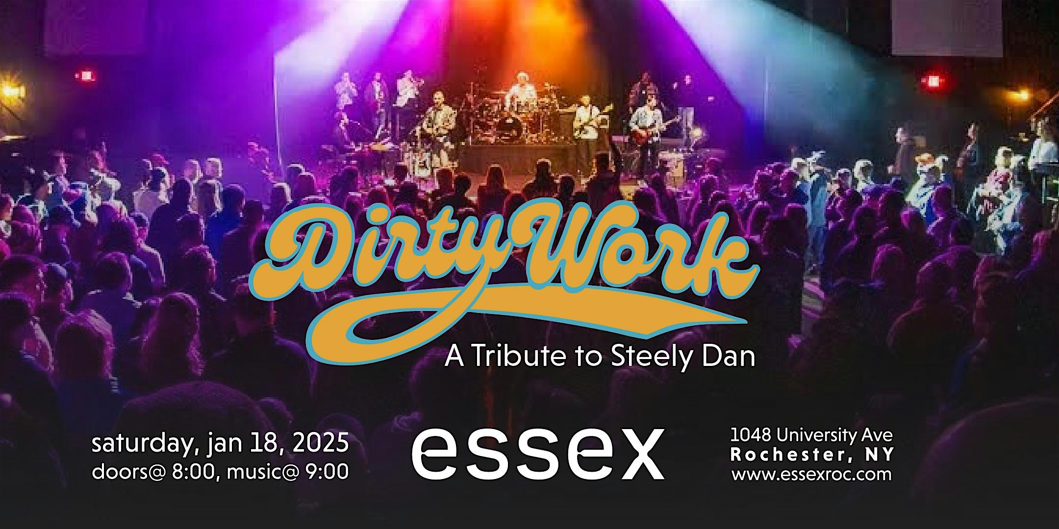 Dirty Work – A Tribute To Steely Dan – Rochester, NY