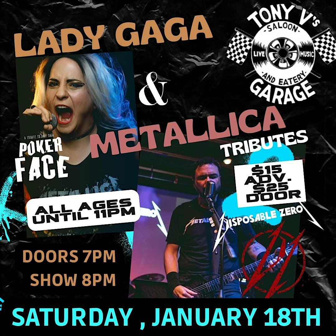 Lady Gaga and Metallica Tributes – Everett, WA