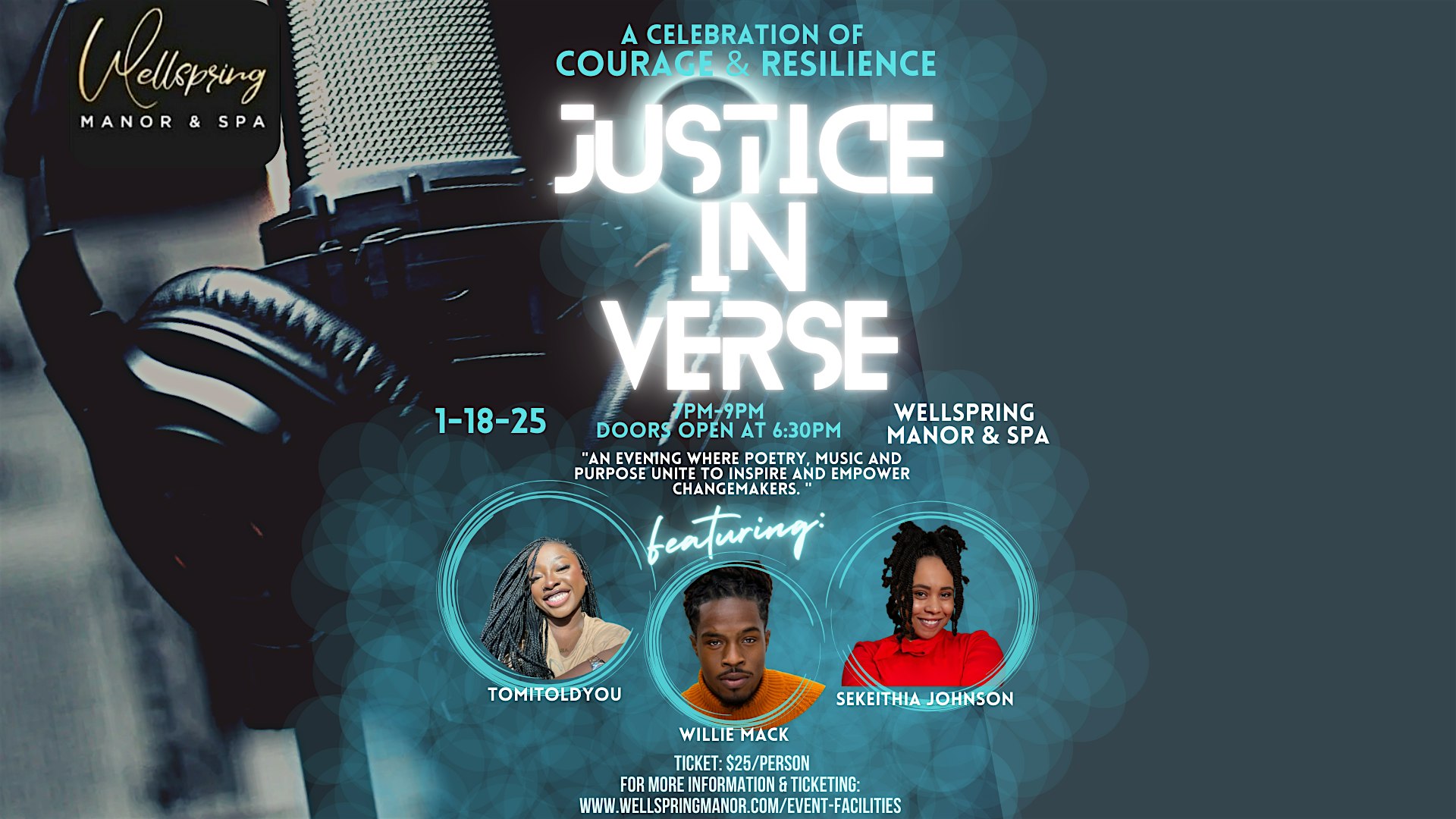 Justice in Verse: A Celebration of Courage & Resilience – Upper Marlboro, MD