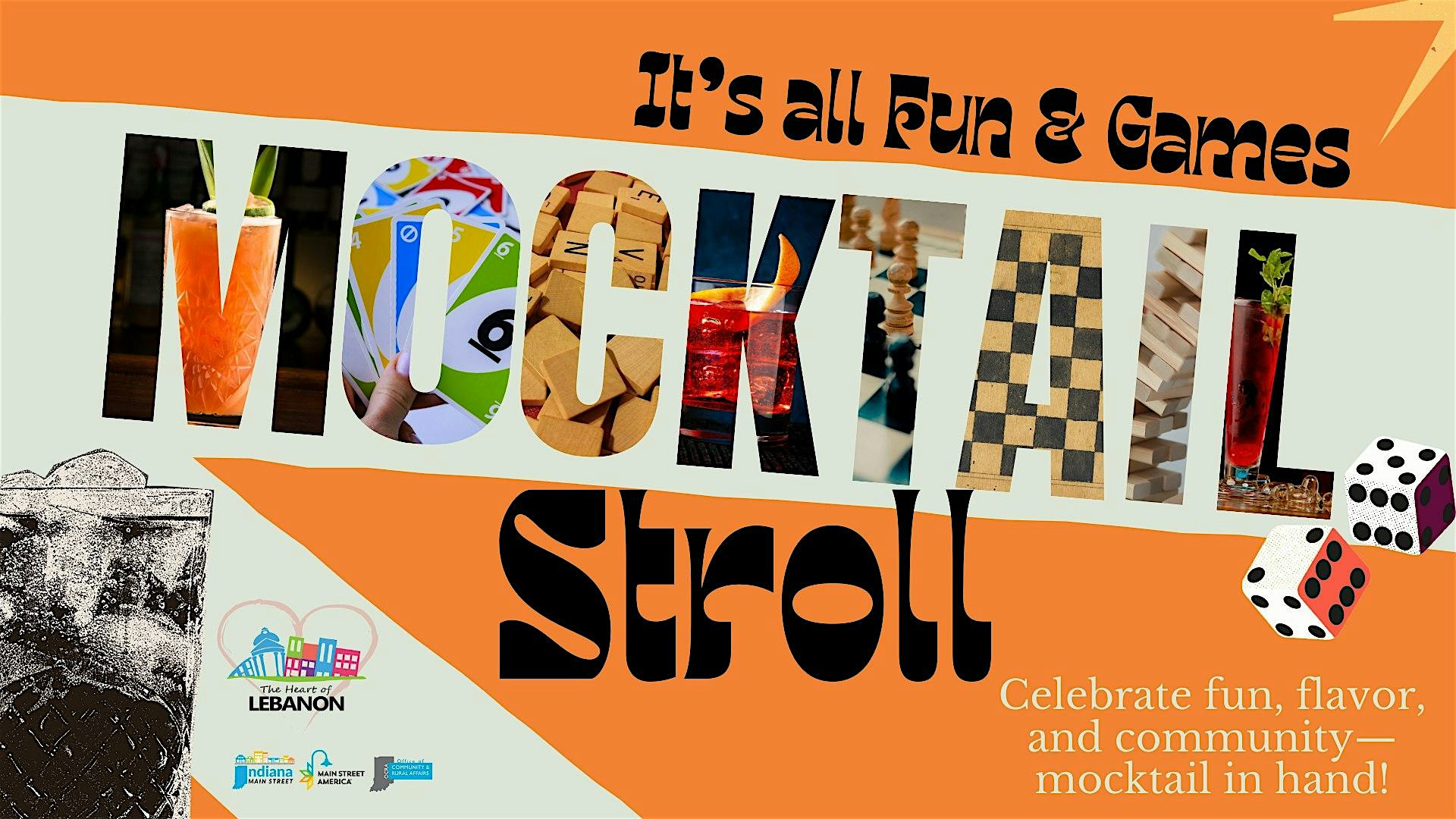 It’s all Fun & Games Mocktail Stroll – Lebanon, IN