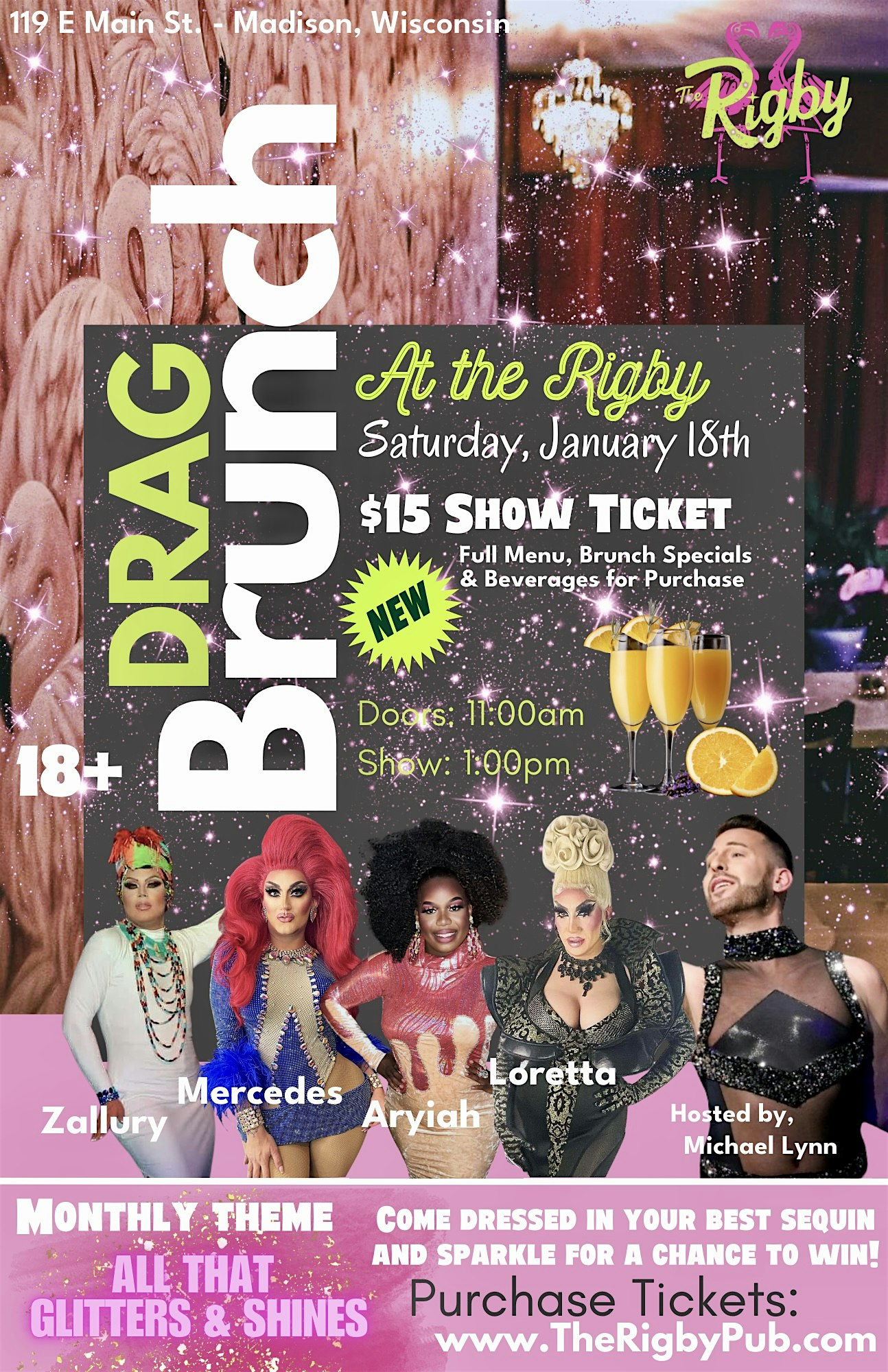 January Drag Brunch – Madison, WI