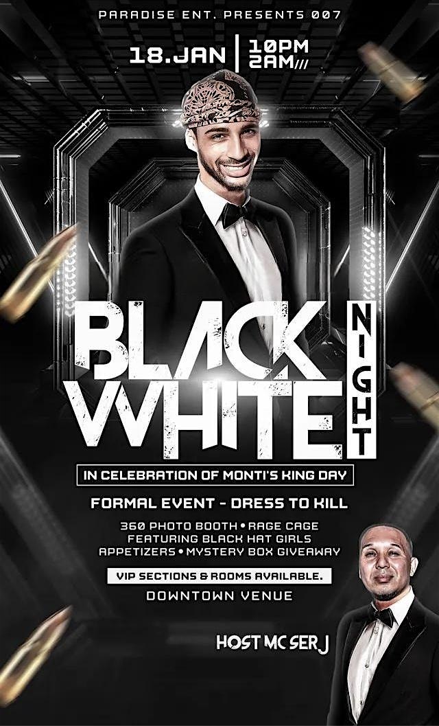 Black & White Night : A Monti & Aquarius Birthday Celebration – Honolulu, HI